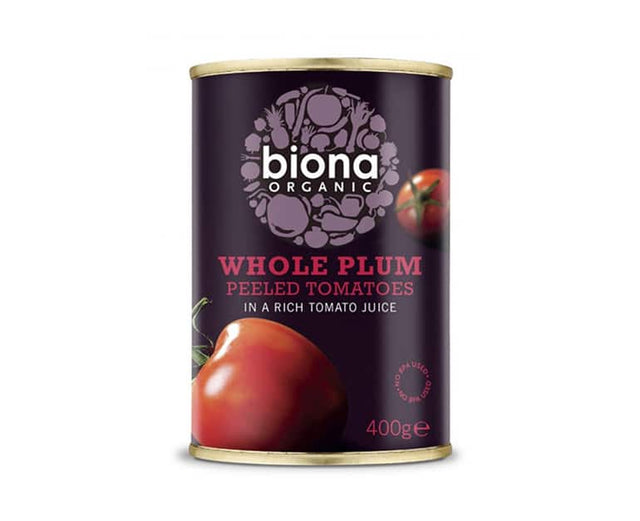 Biona Organic Plum And Peeled Tomato 400G