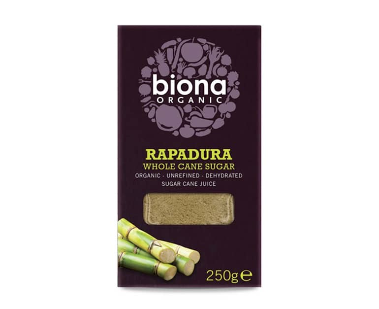 Biona Organic Rapadura Whole Cane Sugar 250G