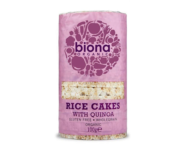 Biona Organic Rice Cakes With Quinoa Organic 100G