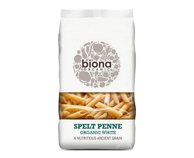 Biona Organic Spelt Penne White 500G