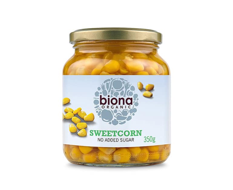 Biona Organic Sweetcorn Organic 340G