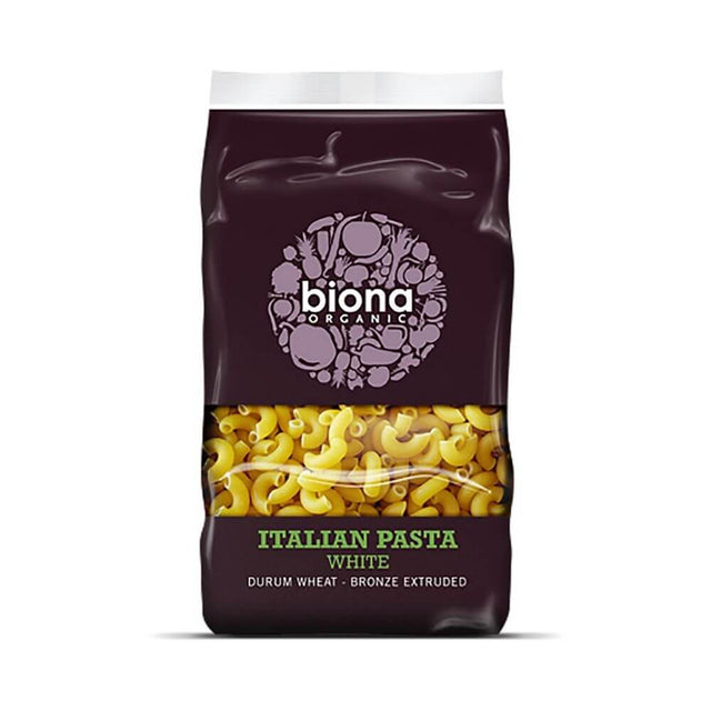 Biona Organic White Bronze Extruded Macaroni Pasta 500G