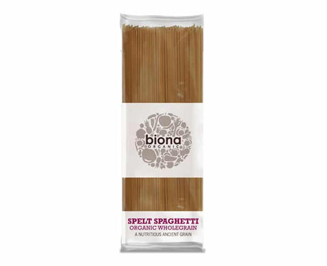 Biona Organic Whole Pasta Spelt Spaghetti 500G