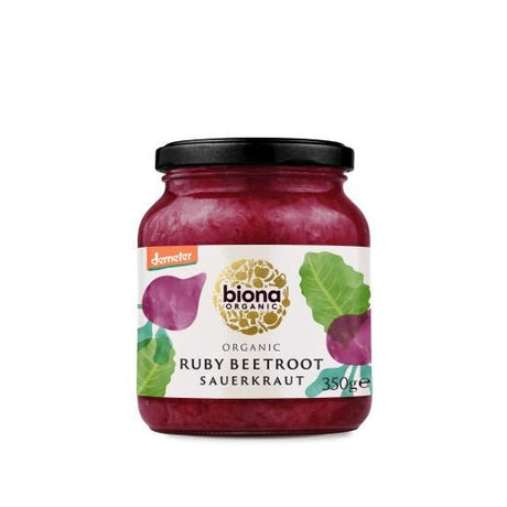 Biona Sauerkraut Ruby Red Organic/Demeter - 350Gr