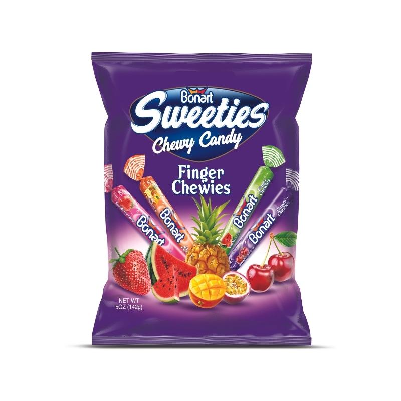 Bonart Sweeties Finger Chewies Assorted Chewy Candy 142 G