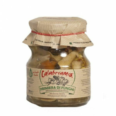 Calabriamia Mushroom Medley In Oil Jar 314 Ml