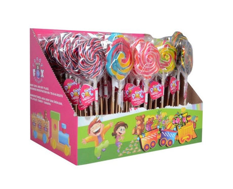 Candy Fox Lollipop 30 gr X 50 pcs