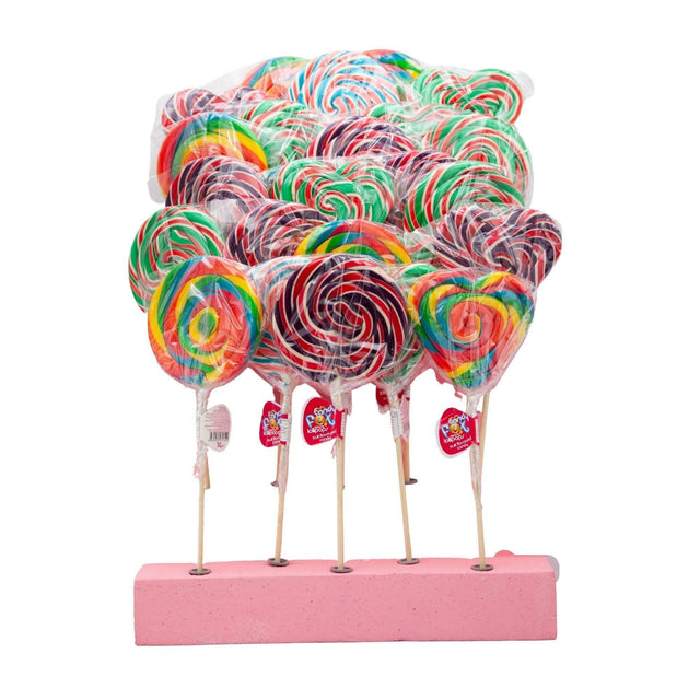 Candy Fox Lollipops Mega 80 Gr X 25 Pcs