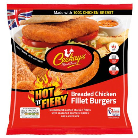 Ceekays Hot N Fiery Burger 700G