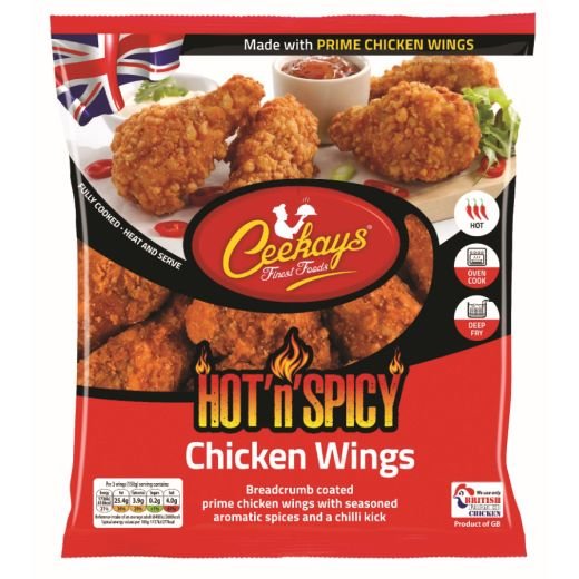 Ceekays Hot N Spicy Wings 600G