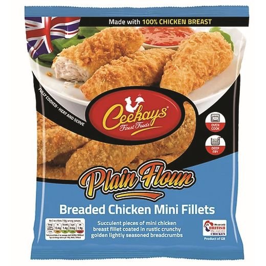 Ceekays Plain Flour Mini Fillets 500G