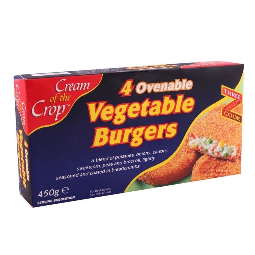 C.o.c Vegetable Burger 450G