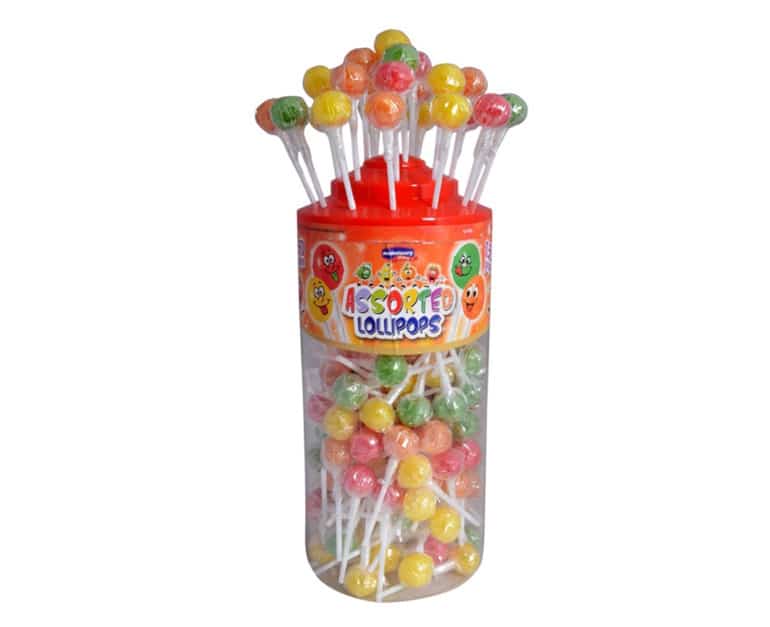 Confectionery World Assorted Lollipop 8 gr X 150 pcs