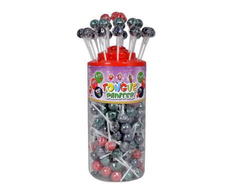 Confectionery World Tongue Painter Lollipop 8 gr X 150 pcs