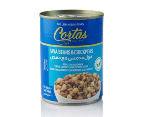 Cortas Fava Beans &amp; Chick Peas 400G