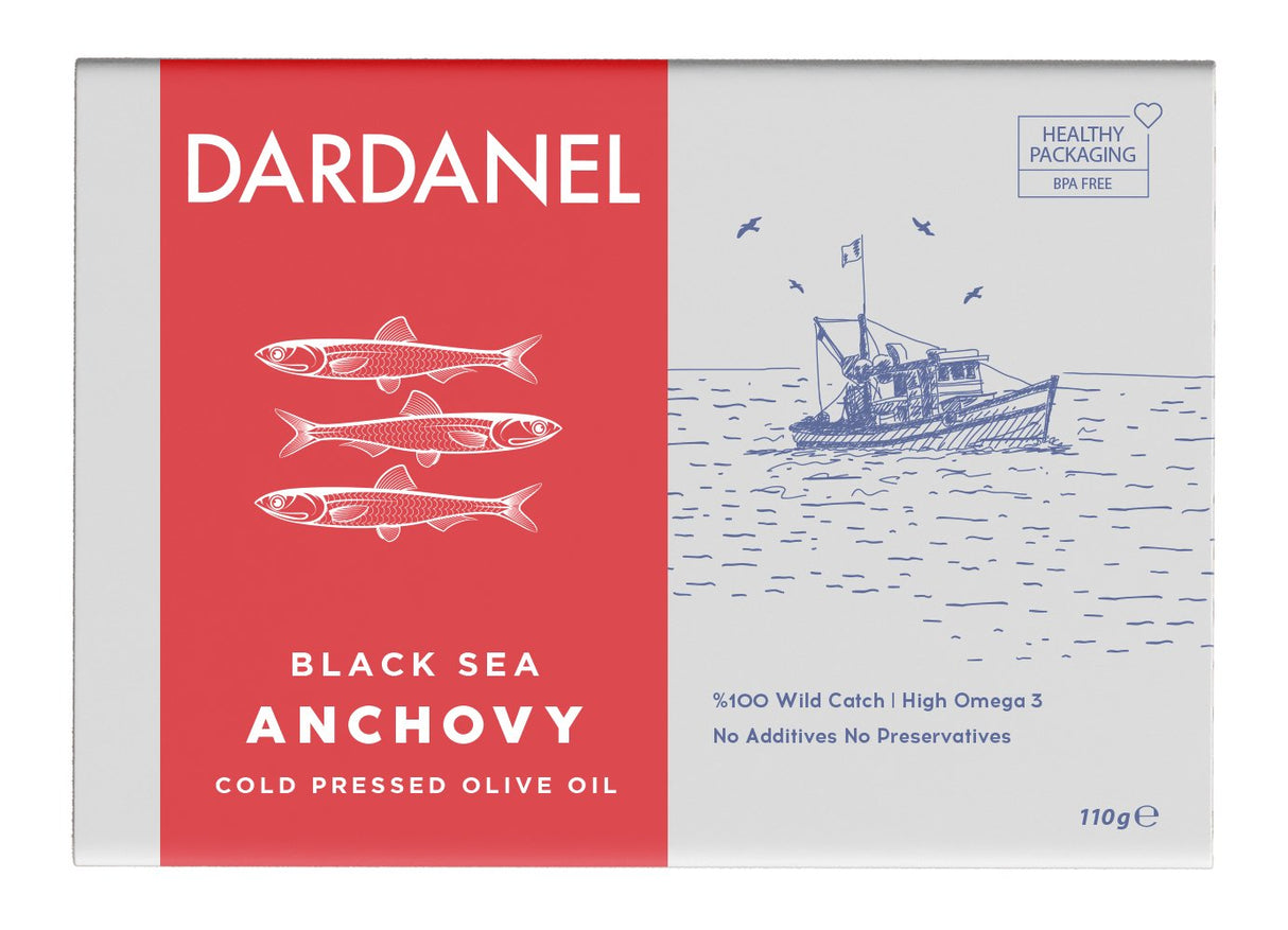 Dardanel Anchovy in Olive Oil 110G