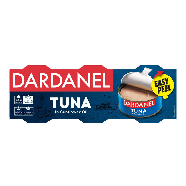 Dardanel Tuna In Sunflower Oil 3*75G