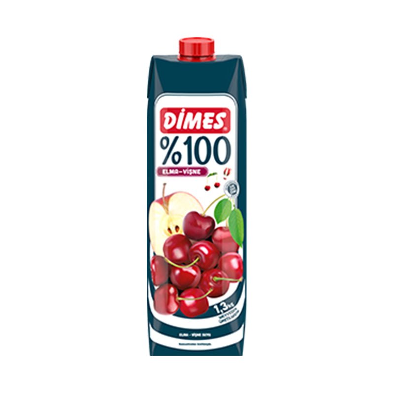 Dimes Apple Cherry %100 Elma Visne Juice 1L