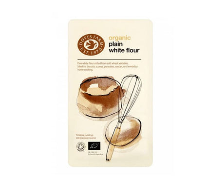 Doves Farm Organic Plain White Flour 1KG