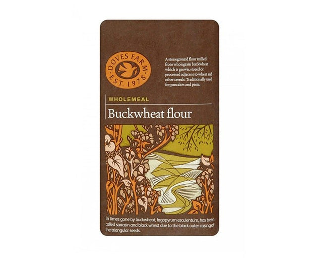 Doves Farm Wholemeal Buckwheat Flour 1KG