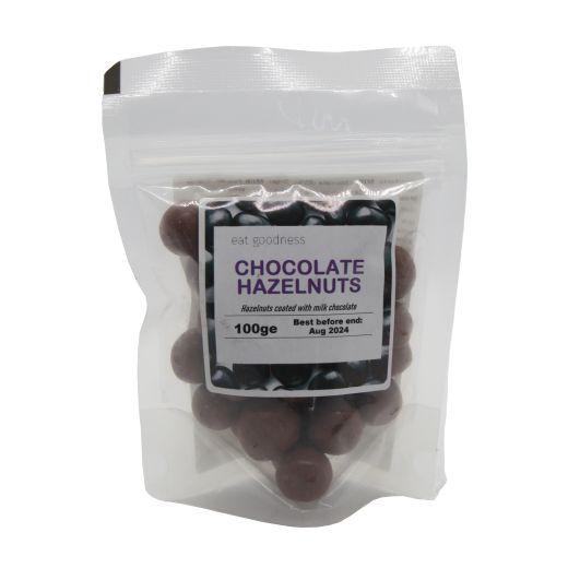 Eat Goodness Milk Chocolate Hazelnuts - 100GR