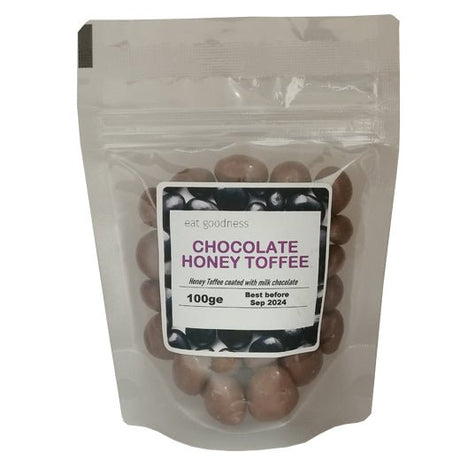 Eat Goodness Milk Chocolate Toffee Honey Comb Bites - 100GR