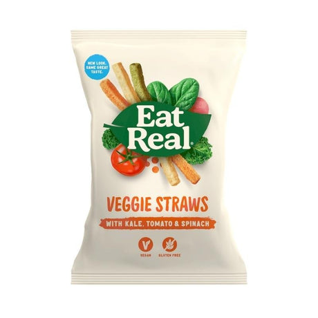 Eat Real Veggie Kale Straw Chips 113 G