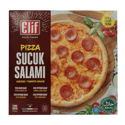 Elif Pizza With Sucuk Halal 330G