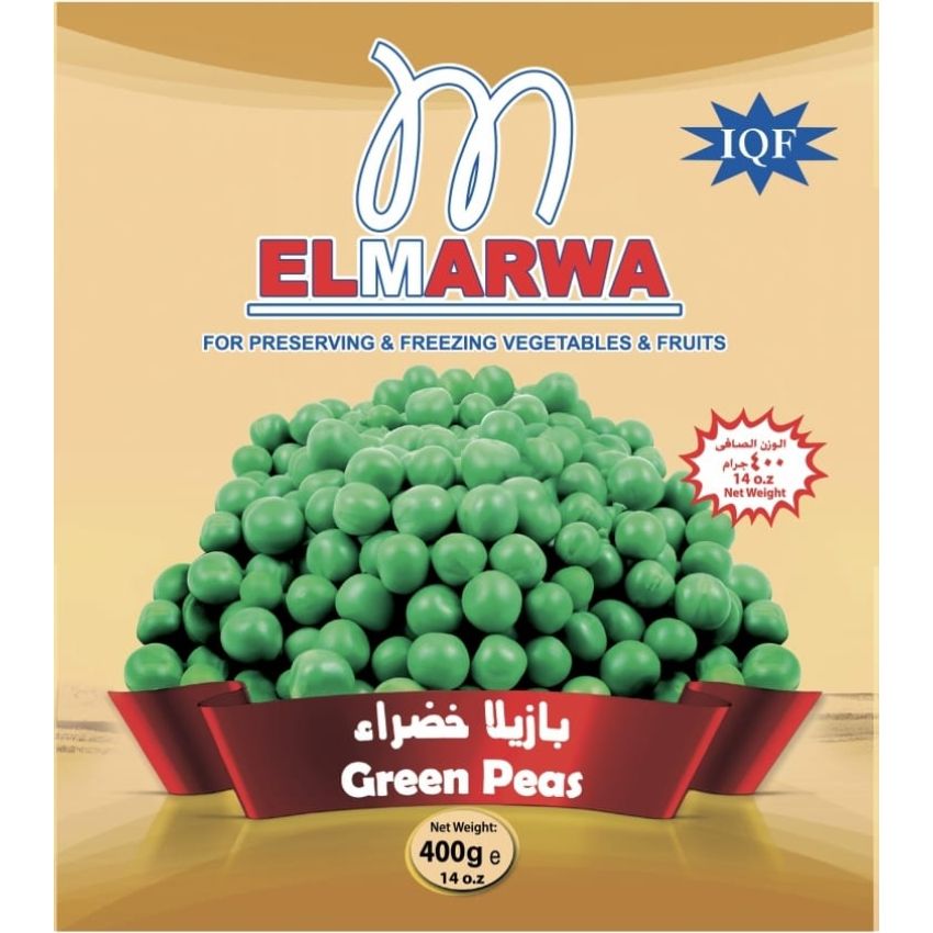 Elmarwa Green Peas 400G