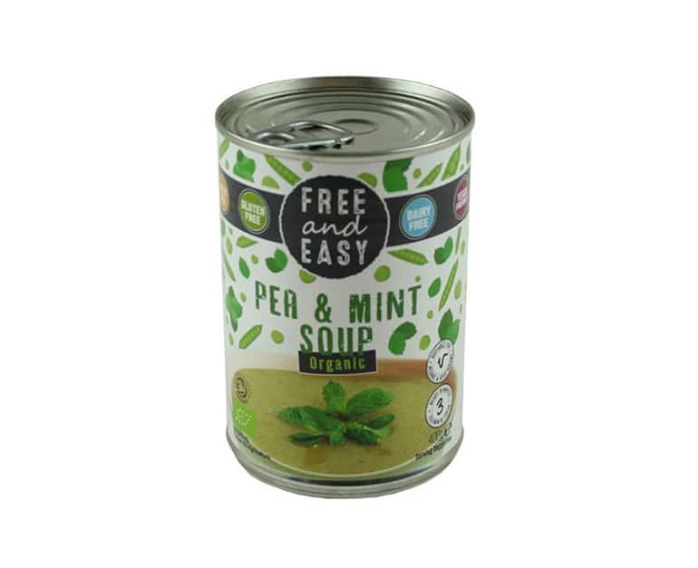 Free And Easy Organic Pea & Mint Soup- 400G