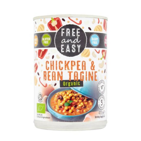 Free & Easy Chickpea & Bean Tagine - 400Gr