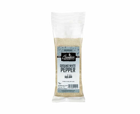 Greenfields Ground White Pepper 75G