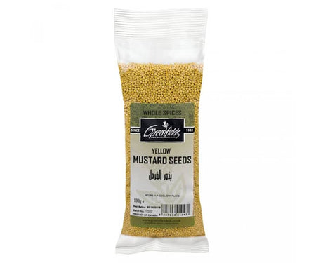 Greenfields Yellow Mustard Seeds 100G