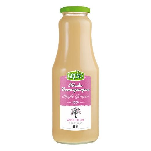 Greno-Apple - Ginger 100% Nfc Juice 1LT