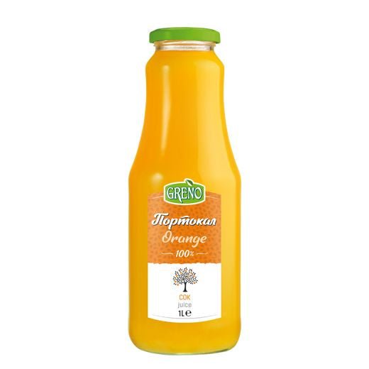 Greno-Orange 100% Nfc Juice 1LT