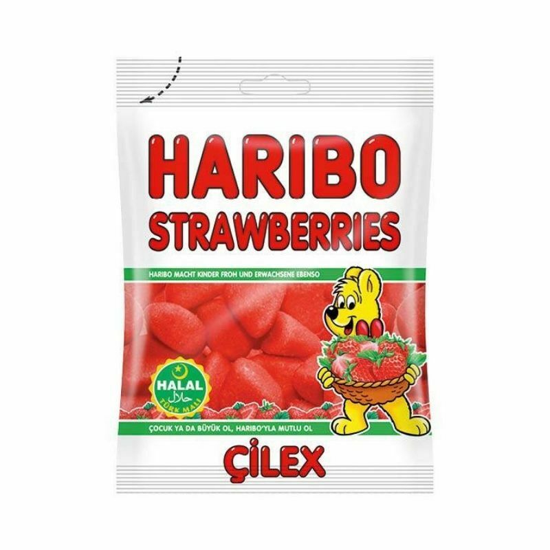 Haribo Strawberry Cilek 80G