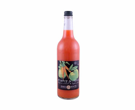 James White Organic Carrot & Apple Juice 750ml