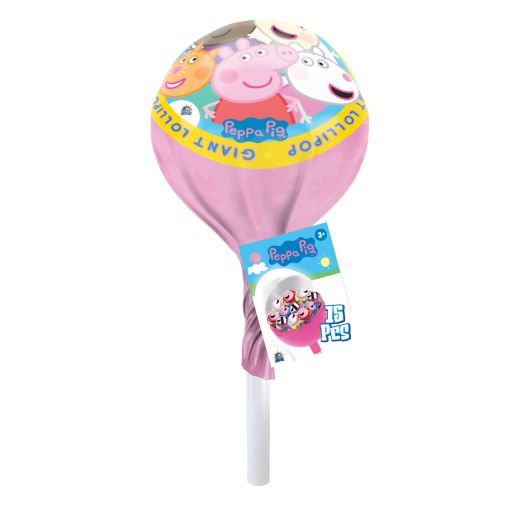 Jm Un Giant Lollypop - Peppa Pig 120G