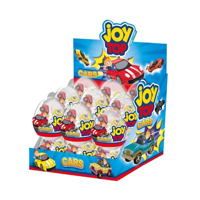 Joytop Cars Crystal Egg Lollipop With Surprise Toy 11 G