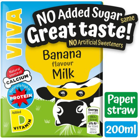 Lakeland Viva Flavoured Milk Banana 200ML