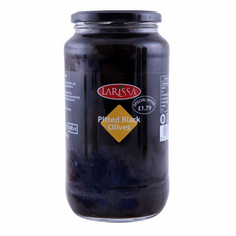 Larissa Black Pitted Olives 935G