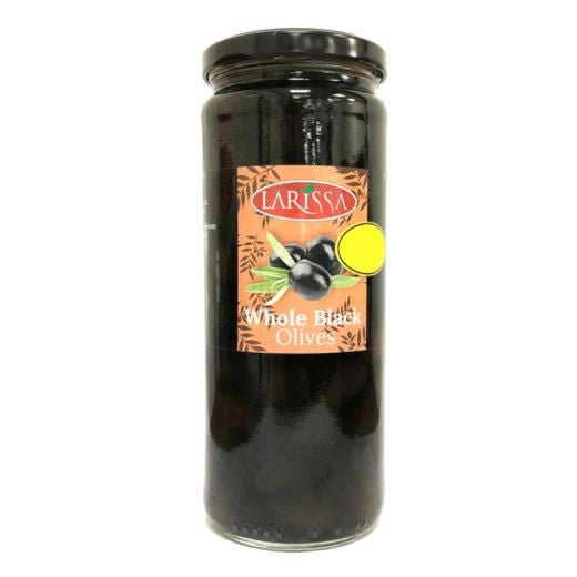 Larissa Black Whole Olives 430G