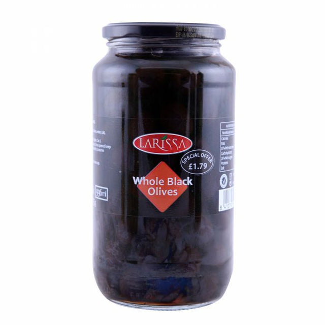 Larissa Black Whole Olives 935G