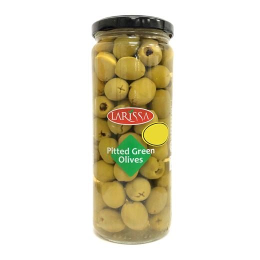 Larissa Green Pitted Olives 430G