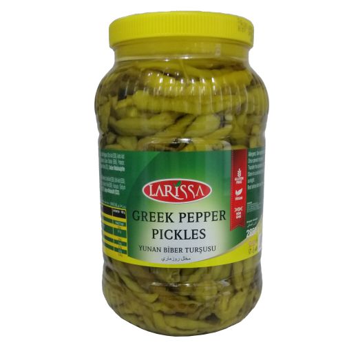 Larissa Pickles Greek Peppers / Yunan Biber 3000CC