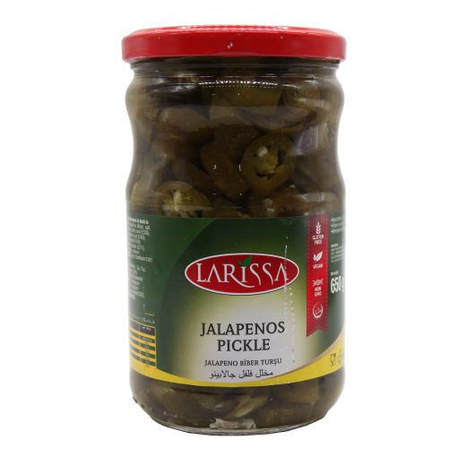 Larissa Pickles Jalapenos / Jelepone Biber 660CC