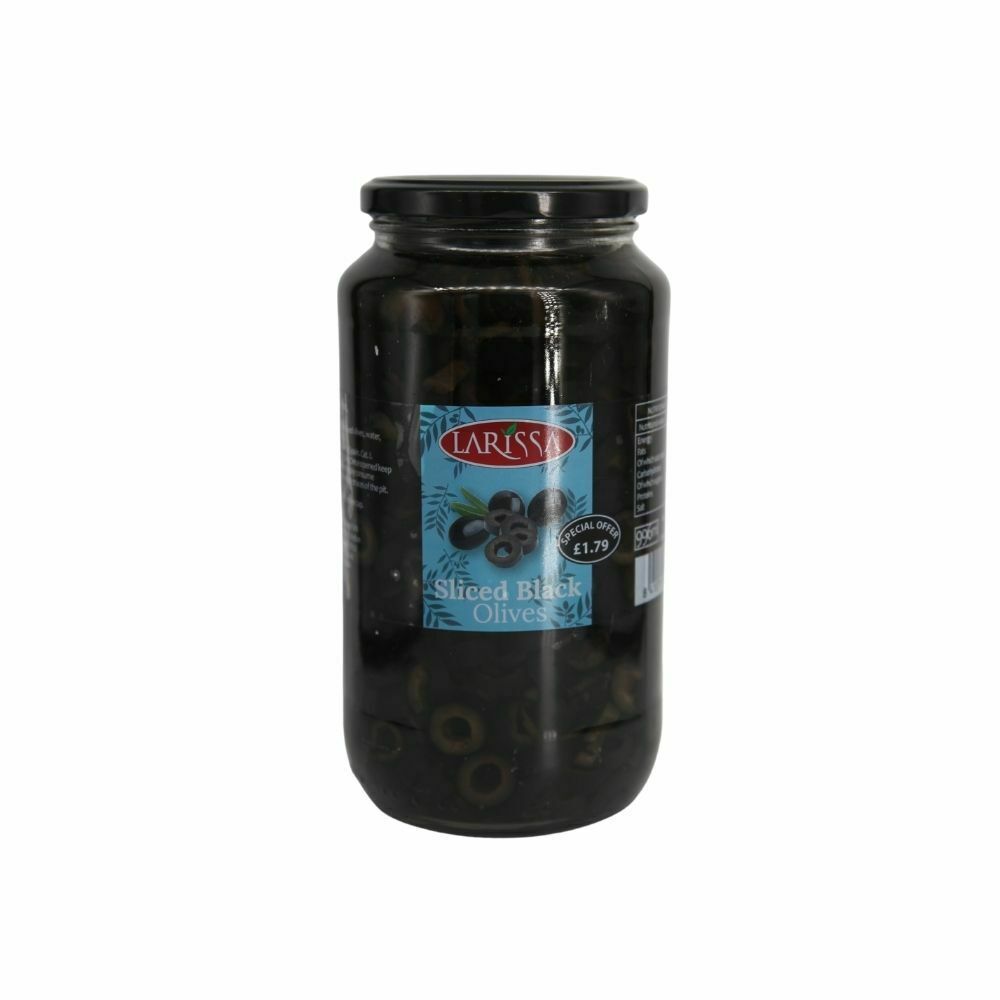 Larissa Sliced Black Olives 935G