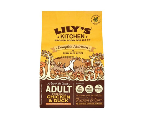 Lily's Kitchen Adult Chicken & Duck Dry Dog Food 1KG