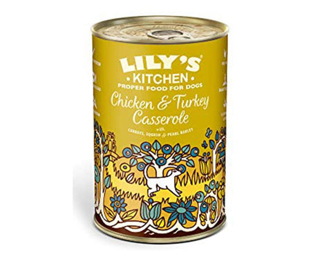 Lily's Kitchen Chicken & Turkey Casserole For Dogs 400G