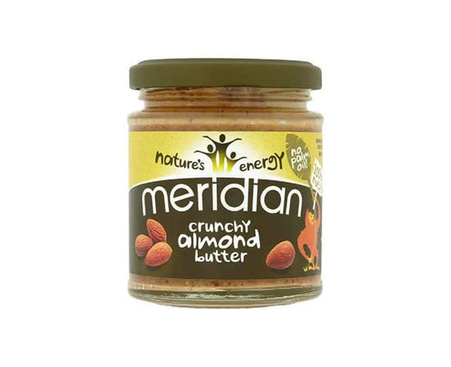 Meridian Almond Butter Crunchy 100% 170G